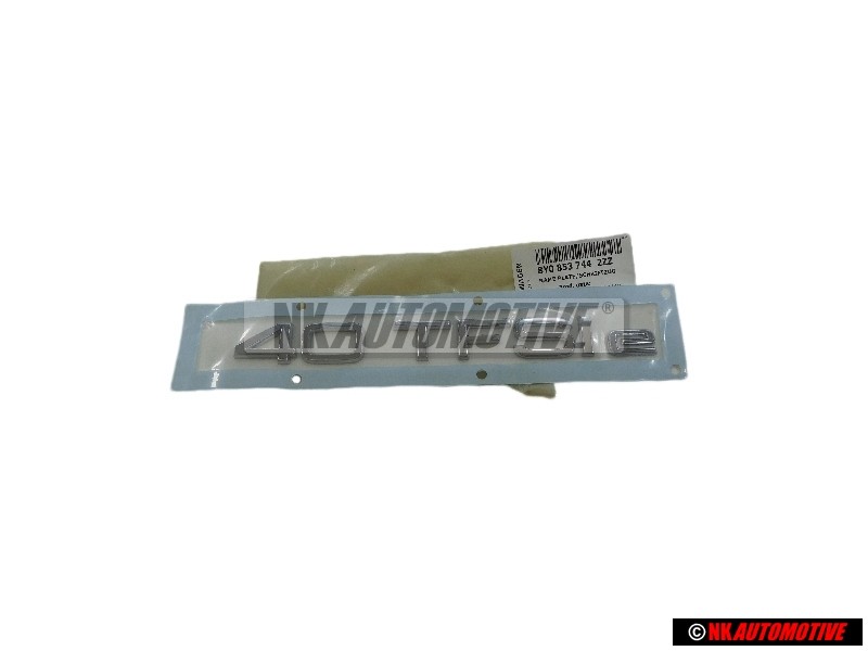 Γνήσιο Audi 40 TFSI E Οπίσθιο Σήμα Έμβλημα Χρωμέ - 8Y0853744 2ZZ