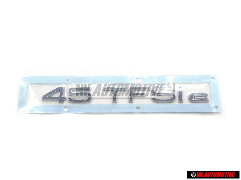 Γνήσιο Audi 45 TFSI E Οπίσθιο Σήμα Έμβλημα Χρωμέ - 8Y0853744A 2ZZ