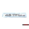 Γνήσιο Audi 45 TFSI E Οπίσθιο Σήμα Έμβλημα Χρωμέ - 8Y0853744A 2ZZ