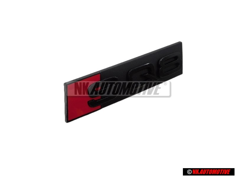 Γνήσιο Audi SQ8 Εμπρόσθιο Σήμα Έμβλημα Μάσκας Μάυρο Κόκκινο - 4M8853748 T94