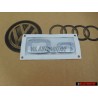 Γνήσιο Audi Q8 Οπίσθιο Σήμα Έμβλημα Χρωμέ - 4M8853741A 2ZZ