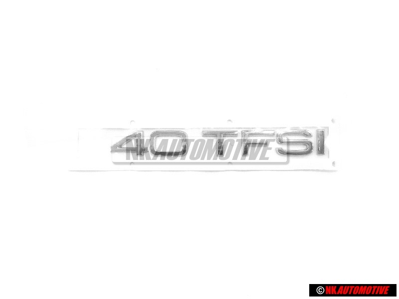 Γνήσιο Audi 40 TFSI Οπίσθιο Σήμα Έμβλημα Χρωμέ - 8U0853744A