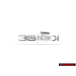Γνήσιο Audi 35 TDI Οπίσθιο Σήμα Έμβλημα Χρωμέ - 4L0853744 2ZZ