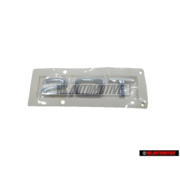 Γνήσιο Audi 2.0T Οπίσθιο Σήμα Έμβλημα Χρωμέ - 8R0853743A 2ZZ