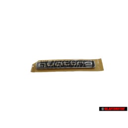 Γνήσιο Audi QUATTRO Οπίσθιο Σήμα Έμβλημα Μάυρο Χρωμέ - 4M0853737A 2ZZ