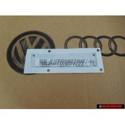 Γνήσιο Audi E-TRON Πλαϊνό Σήμα Έμβλημα Χρωμέ - 8V4853601 2ZZ
