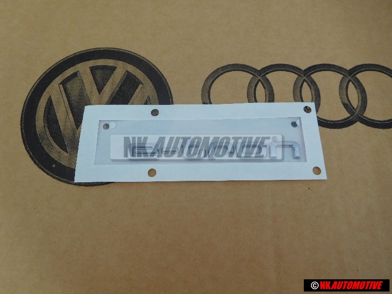 Γνήσιο Audi E-TRON Πλαϊνό Σήμα Έμβλημα Χρωμέ - 8V4853601 2ZZ