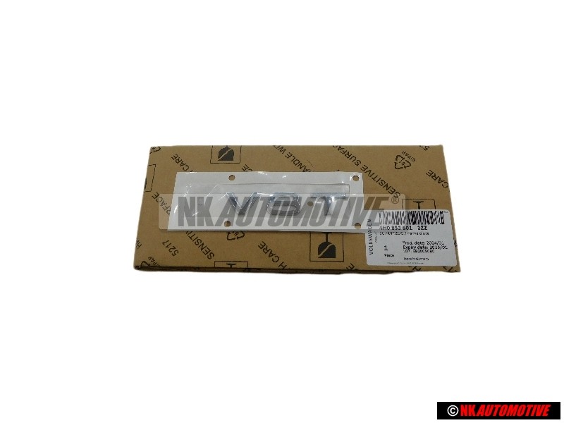 Γνήσιο Audi V8T Πλαϊνό Σήμα Έμβλημα Χρωμέ - 4H0853601 2ZZ