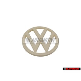 Γνήσιο VW Σήμα Παστέλ Λευκό - 211853601E 90D