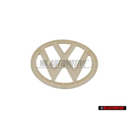 Γνήσιο VW Σήμα Παστέλ Λευκό - 211853601E 90D