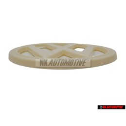 Γνήσιο VW Σήμα Παστέλ Λευκό - 211853601E 90D