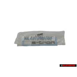 Γνήσιο Audi E-TRON Οπίσθιο Σήμα Έμβλημα Χρωμέ - 8V4853737 2ZZ