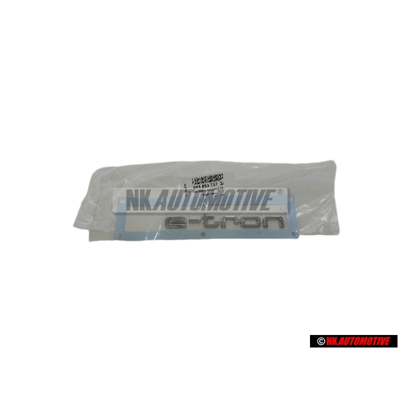 Γνήσιο Audi E-TRON Οπίσθιο Σήμα Έμβλημα Χρωμέ - 8V4853737 2ZZ