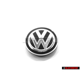 Γνήσιο VW Κάλυμμα μαύρο σατέν γυαλ. 