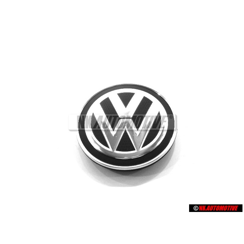 Γνήσιο VW Κάλυμμα μαύρο σατέν γυαλ. 