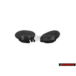 Γνήσιο Audi 1 Σετ Καλυμμάτων Soul Μαύρο - 4F1898173 6PS