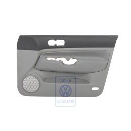 Γνήσιο VW Επένδυση Πόρτας (Ύφασμα) Μαύρο/Flanell Γκρι - 1J4867012CKHRQ