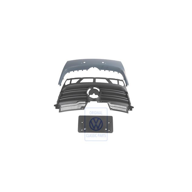 Γνήσιο VW Μάσκα Ψυγείου Ασταρωμένο - 1K5853651R GRU