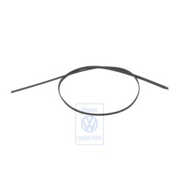 Γνήσιο VW Λωρίδα Κάλυψης Σατινέ Μαύρο - 3B9853709C B41