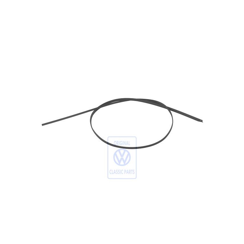 Γνήσιο VW Λωρίδα Κάλυψης Σατινέ Μαύρο - 3B9853709C B41