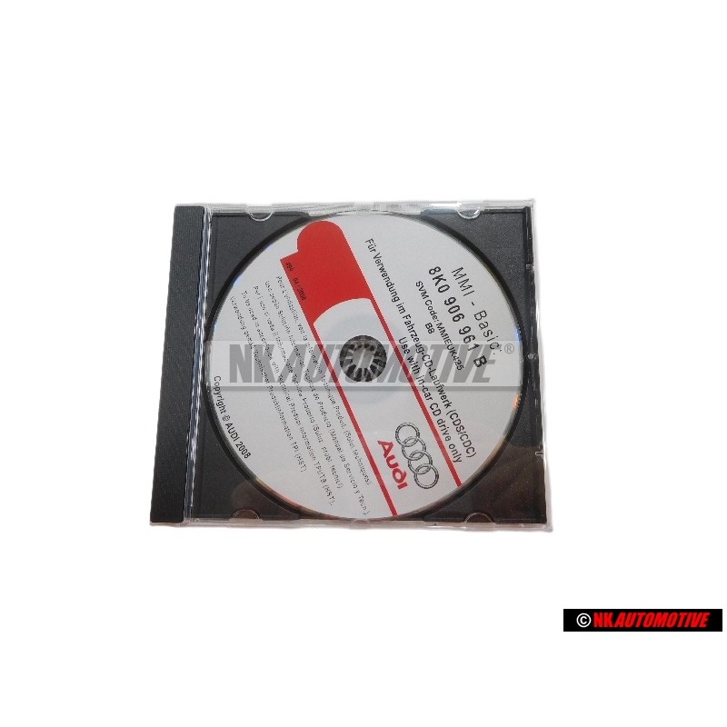 Γνήσιο Audi Cd-Rom Για Προσαρμογή Λογισμ. 