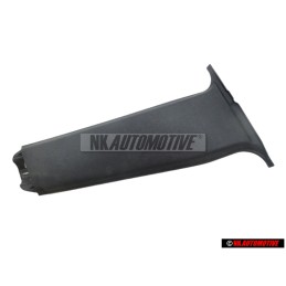 Γνήσιο VW Επένδυση Κολόνας Β Σατινέ Μαύρο - 1H4867298B B41