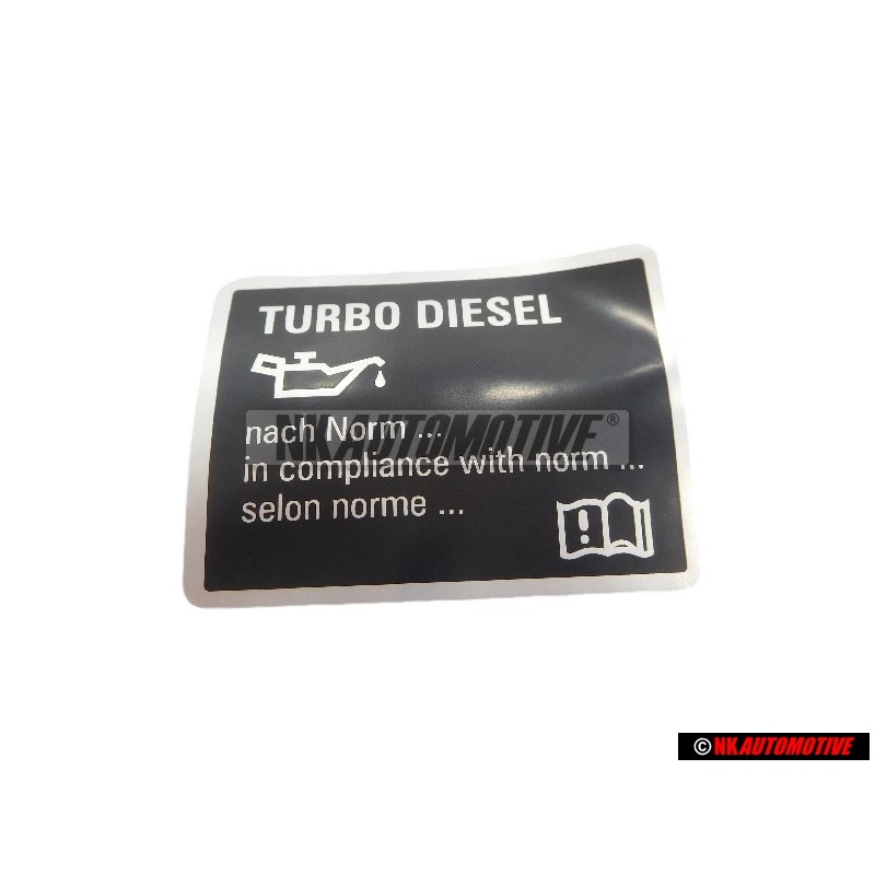 Γνήσιο VW Πινακίδα - 059010163K