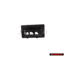 Γνήσιο VW Ακροφύσιο Αέρα Σατινέ Μαύρο - 321819705F 01C