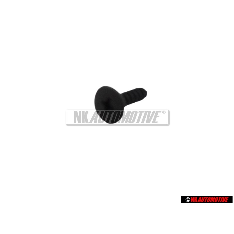 Γνήσιο VW Φακοειδής Βίδα Σατινέ Μαύρο - N 90838001B41