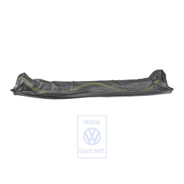 Γνήσιο VW Επένδυση Πλάτης Δέρμα/Συνθετικό Δέρμα Μαύρο/Κίτρινο - 1E0885921B KKY