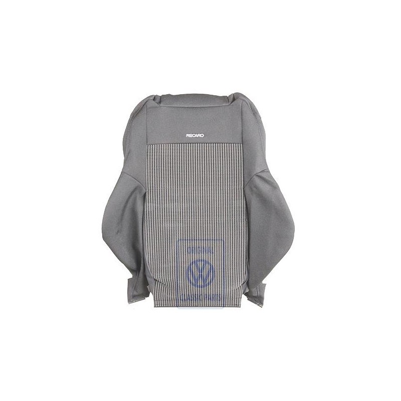 Γνήσιο VW Επένδυση Πλάτης Ύφασμα Με Θήκη Πλάτης Ανθρακί/Μαύρο - 1J0881805EQKLZ