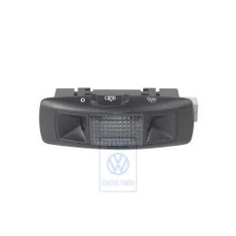 Γνήσιο VW Λυχνία Ανάγνωσης Με Αισθητήρα Υπερήχων Σατινέ Μαύρο - 1J0951172F B41