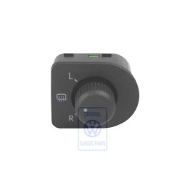 Γνήσιο VW Διακόπτης Για Ηλεκτρικά Ρυθμιζόμενο Θερμ. Καθρεπ. 