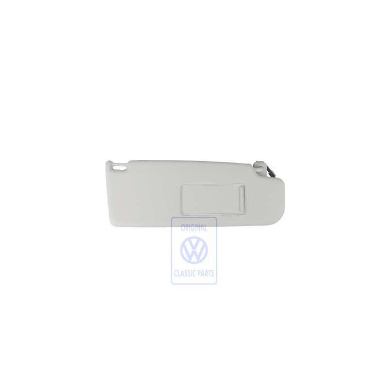 Γνήσιο VW Σκιάδιο Με Φωτιζόμενο Καθρέφτη Και Κάλυμμα Γκρι Πέρλα - 1K0857552L 2F4