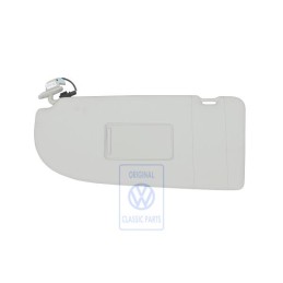 Γνήσιο VW Σκιάδιο Με Φωτιζόμενο Καθρέφτη Και Κάλυμμα Γκρι Πέρλα - 2K0857551C 2F4