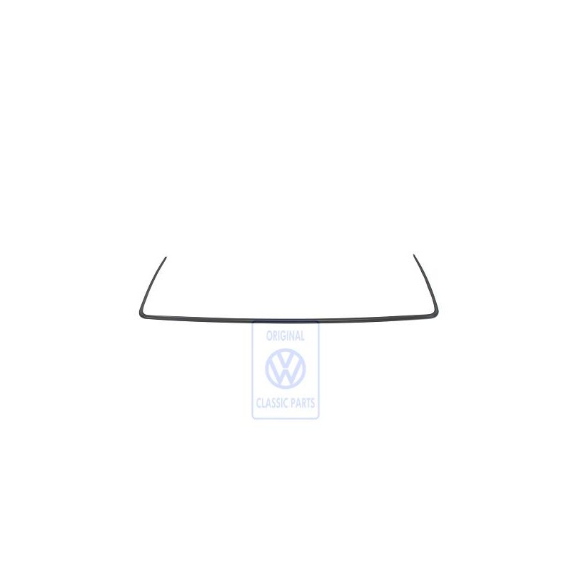 Γνήσιο VW Διακοσμητική Λωρίδα Για - Πίσω Παρμπρίζ Σατινέ Μαύρο - 321853269 01C