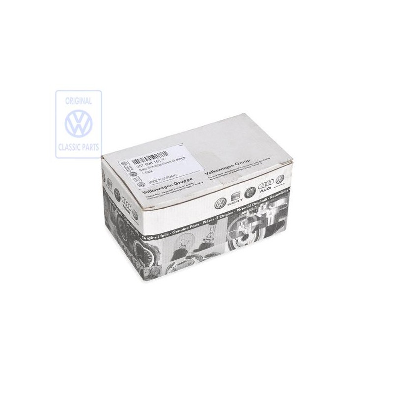 Γνήσιο VW 1 Σετ Τακάκια Με Ένδειξη Φθοράς Για Δισκόφρενο - 357698151F