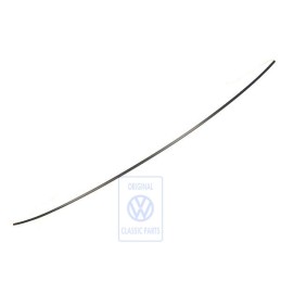 Γνήσιο VW Διακοσμητική Λωρίδα Για - Πίσω Παρμπρίζ Σατινέ Μαύρο - 357853347 01C