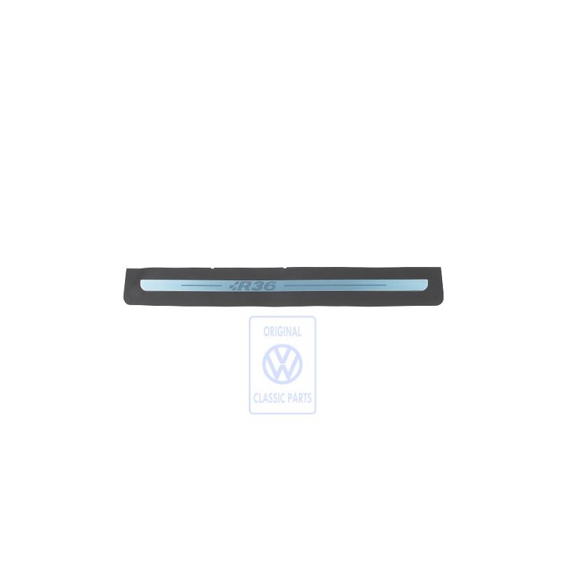 Γνήσιο VW Προστατευτική Μεμβράνη Με Επιγραφή Μαύρο/Χρώμιο - 3C0853804D N88