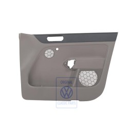Γνήσιο VW Επένδυση Πόρτας Ύφασμα Titan Μαύρο/Latte Macchiato - 5M1867012AKVBM