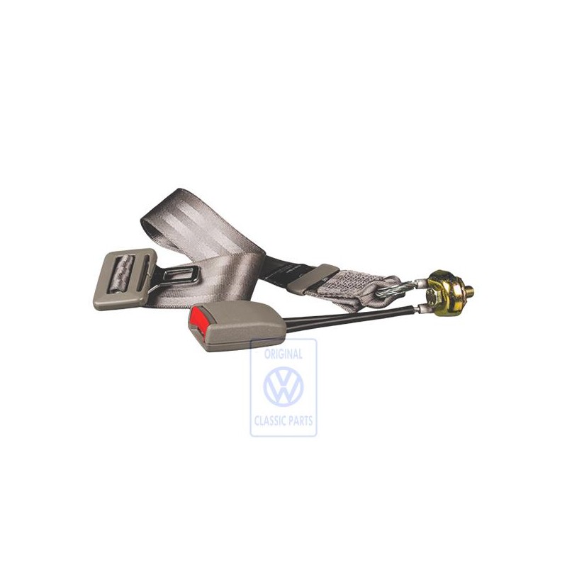 Γνήσιο VW Οριζόντια Ζώνη Και Κλειδαριά Ζώνης Flanell Γκρι - 6N0857487 HCQ