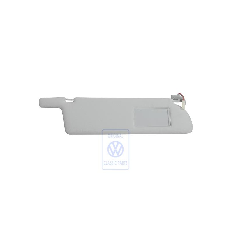 Γνήσιο VW Σκιάδιο Με Φωτιζόμενο Καθρέφτη Και Κάλυμμα Μπεζ - 705857552G 9ZZ