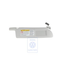 Γνήσιο VW Σκιάδιο Με Φωτιζόμενο Καθρέφτη Και Κάλυμμα Γκρι Πέρλα - 7D0857552M X14