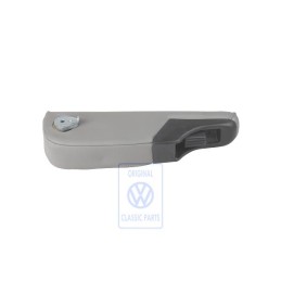 Γνήσιο VW Υποβραχιόνιοδέρμα/Συνθ.Δέρμα Ανοιχτό Γκρι Κοκκώδες - 7D0881081ACLBN