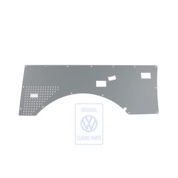 Γνήσιο VW Επένδυση Πλευρικού Τοιχώματος Ινοσανίδα Artgrey - 7H3867405CG3Z4
