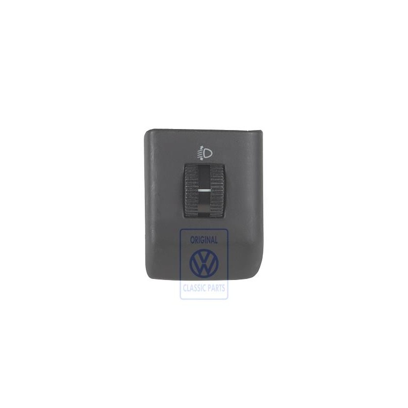 Γνήσιο VW Διακόπτης Για Ρύθμιση Φωτεινής Δέσμης Σατινέ Μαύρο - 868941333 01C