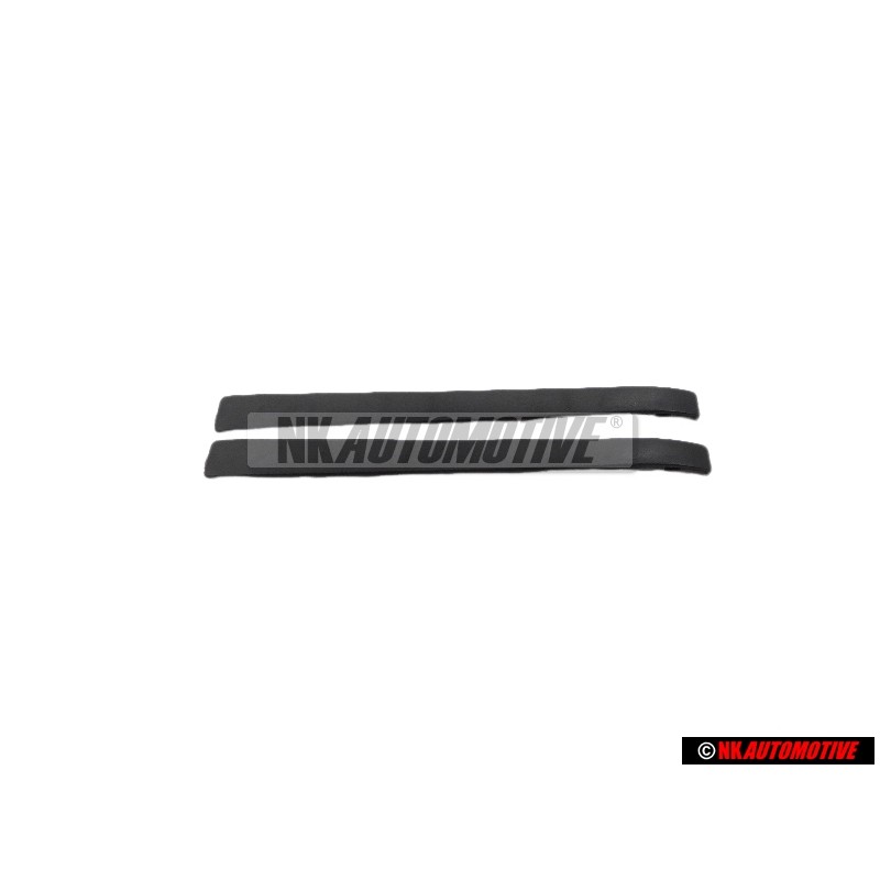 2x Γνήσιο VW Διάφραγμα Για Χειρολαβή Πόρτας Σατινέ Μαύρο - 191837239 01C