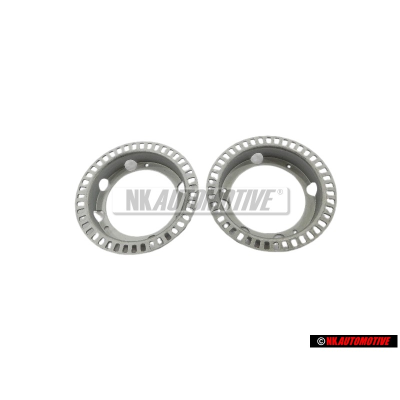 2x Γνήσιο VW Τυφλό Καπάκι Σατινέ Μαύρο - 357957087 01C