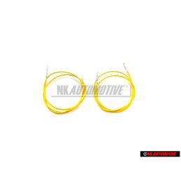 2x Γνήσιο VW 12 Σετ Μεμονωμένα Καλώδια Με Από 2 Επαφές - 000979108