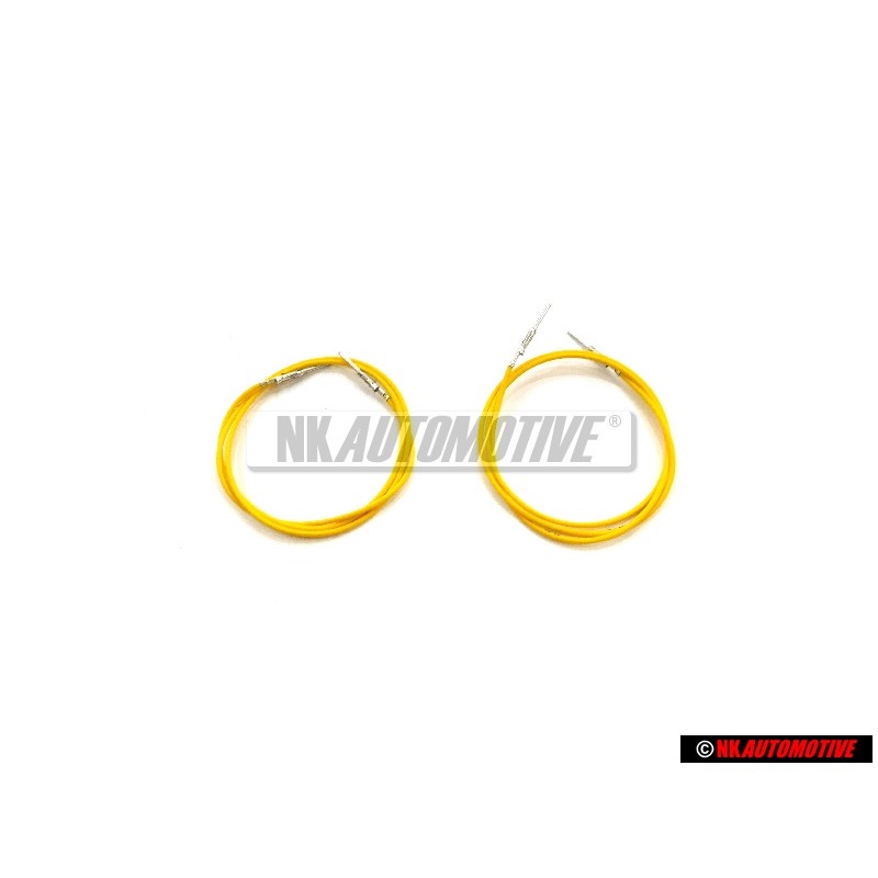 2x Γνήσιο VW 14 Σετ Μεμονωμένα Καλώδια Με Από 2 Επαφές - 000979109